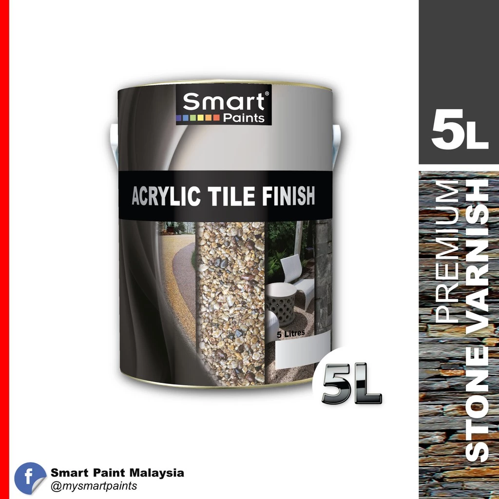 Smart Acrylic Tile Finish (1LT, 5LT & 18LT)
