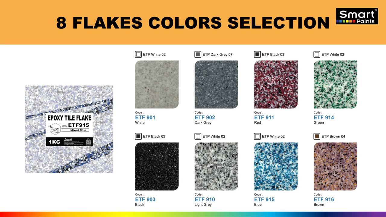 Smart Epoxy Tile Flakes Exterior Set