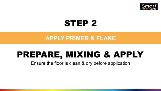 Smart Epoxy Tile Flakes Interior Set