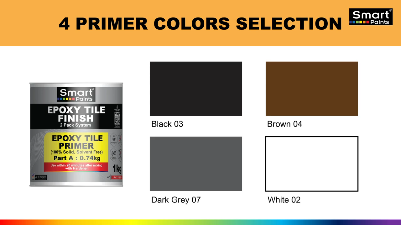 Smart Epoxy Tile Flakes Interior Set