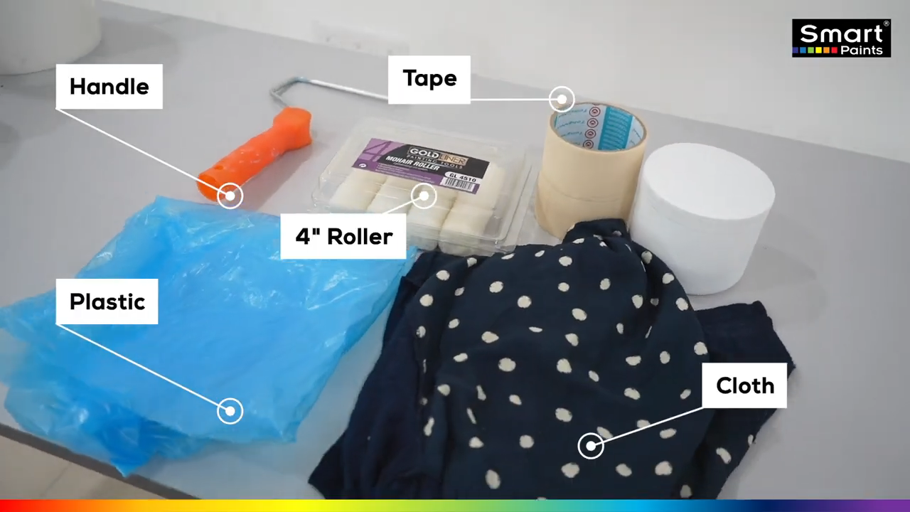 Smart Epoxy Tile Flakes Interior Set