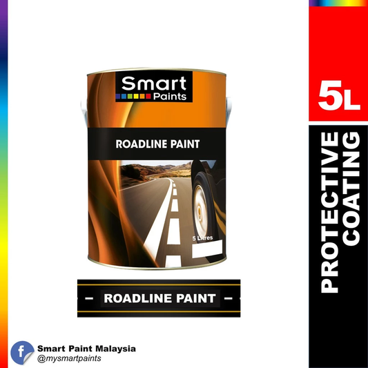 Smart Solvent Base Roadline Paint 5L (7 Color Options)